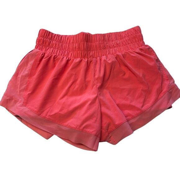 IVL Collective Size 6 Pace Race High Rise Athletic Shorts Hot Pink Lined Workout - Picture 7 of 9